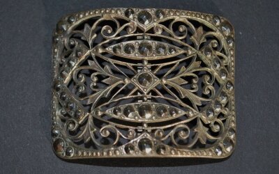 fibbia scarpa trafori 5 x 4-francia XIX SEC